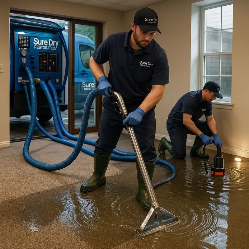 Water Extraction and Removal process in West Bountiful, UT